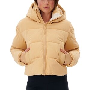 Rip Curl Women's Beige Puffer Jacket